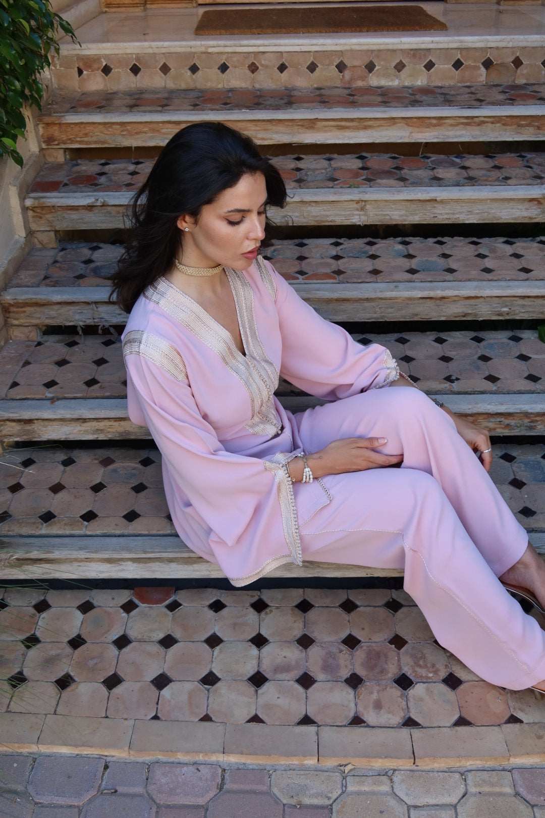 ELYA SET - POWDER PINK