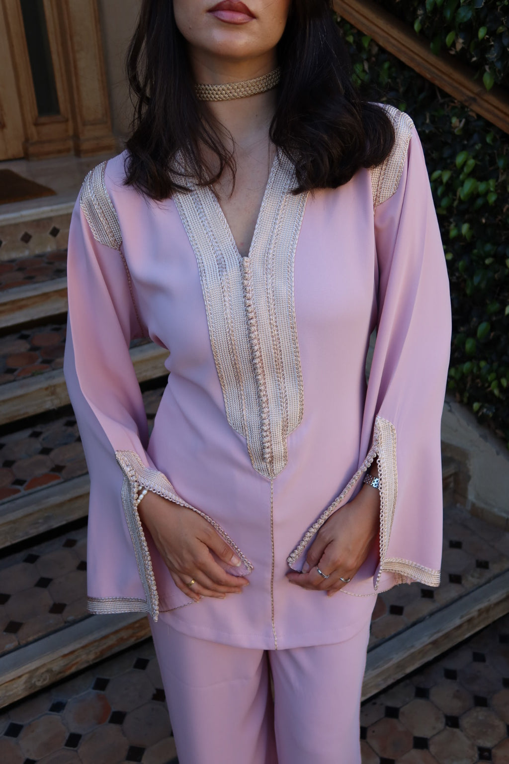 ELYA SET - POWDER PINK