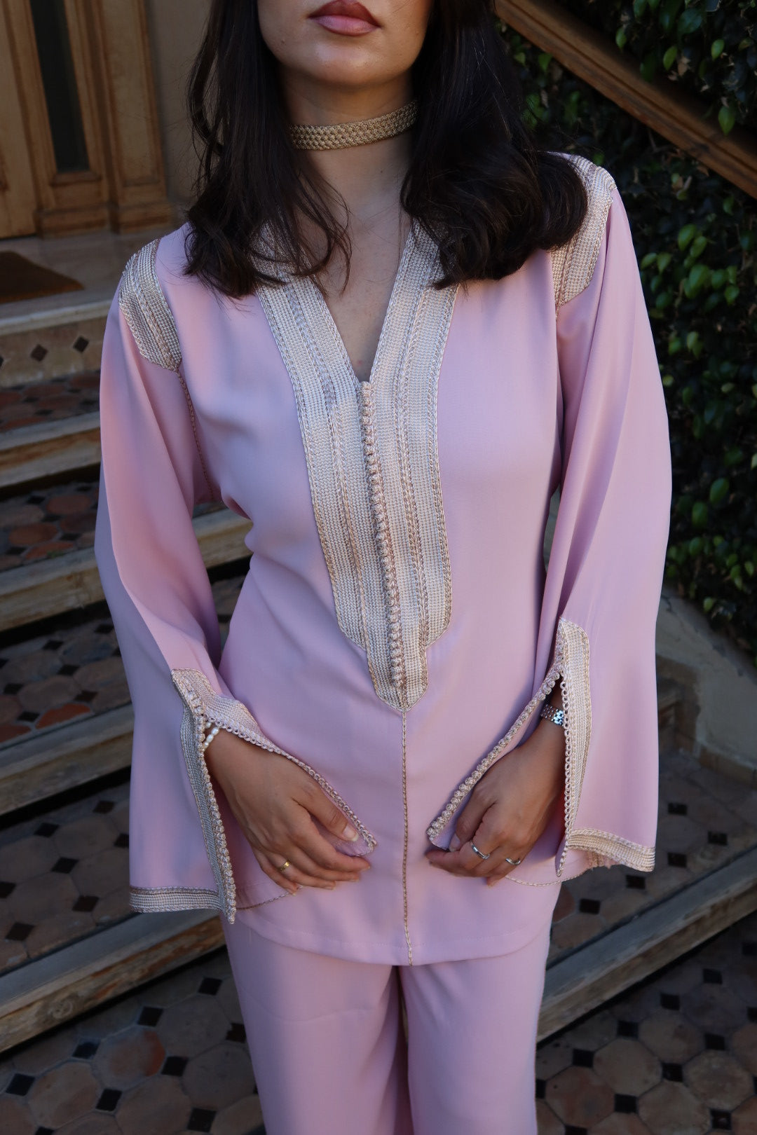 ELYA SET - POWDER PINK